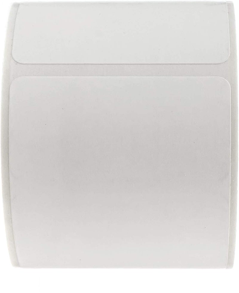 SBlabels White 2" x 3" Rectangle Color Code Labels / 250 Matte White Organization Stickers with Dispenser Box/Permanent Adhesive Labeling Stickers/DIY Write On Label/Made in The USA - Image 4
